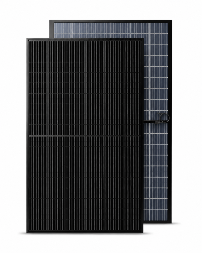 Фотовольтачна панель JA Solar 510 Вт двостороння скло-скло моно чорна рамка