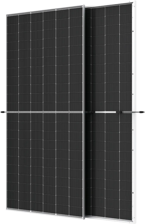 Фотовольтаїчна панель Trina Solar 620W N-Type TOPCon Bifacial Скло-Скло Моно Срібло