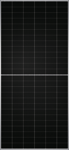 Фотовольтаїчна панель TW Solar 640W N-Type Bifacial Glass-Glass Mono Silver