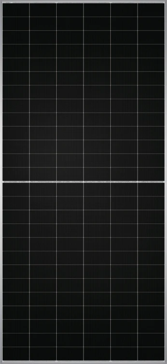 Фотовольтаїчна панель TW Solar 640W N-Type Bifacial Glass-Glass Mono Silver