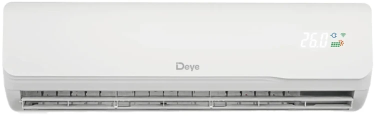 Кондиціонер - DEYE - DWGA21-ACDCBLW-12KR2(EU) 3,5 кВт AC/DC (On-Off Grid) Сонячний кондиціонер DC інвертор R32 моно спліт - охолодження та опалення