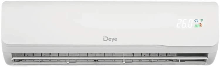 Кондиціонер - DEYE - DWGA21-ACDCBLW-09KR2(EU) 2,7 кВт AC/DC (On-Off Grid) Сонячний кондиціонер DC інвертор R32 моно спліт - охолодження та обігрів