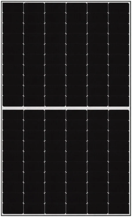 Фотогальванічна панель Gokin Solar 500Вт GK-4-54HTBD-500M N-Type двостороння скло-скло чорна рамка