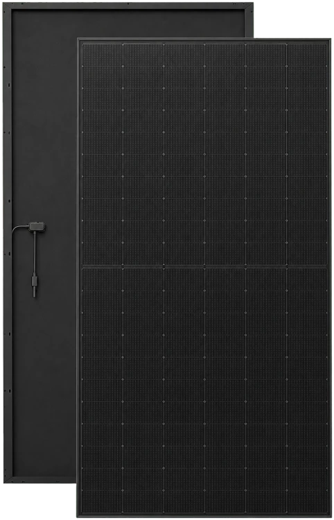 Фотовольтаїчна панель LONGi 430Вт Hi-MO X6 Back Contact Full Black