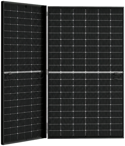 Фотогальванічна панель Jinko Solar 485W Tiger Neo JKM485N-60HL4-V N-Type Mono чорна рамка