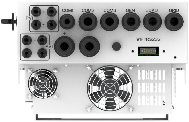 Гібридний інвертор DEYE 8kW SG05LP1 однофазний низьковольтний