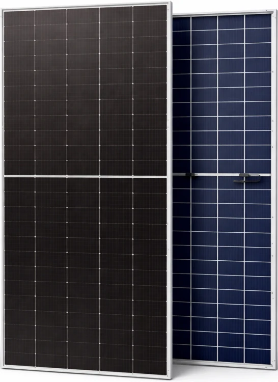 Палета з 36 шт. фотогальванічних панелей LONGi 615W Half-Cut Bifacial Glass-Glass Mono Silver