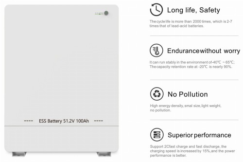 Акумулятор енергії LV DAH Solar 5.12 кВт·год DH-A05