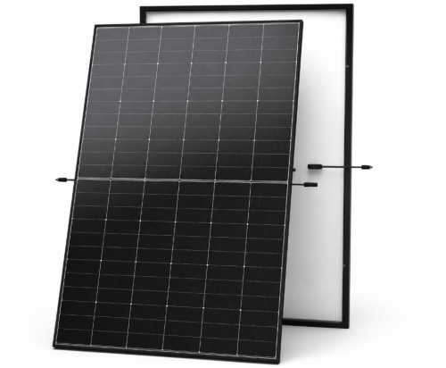 Палета 36 шт. фотогальванічних панелей Trina Solar 455W Half-Cut N-Type TOPCon Mono з чорним каркасом