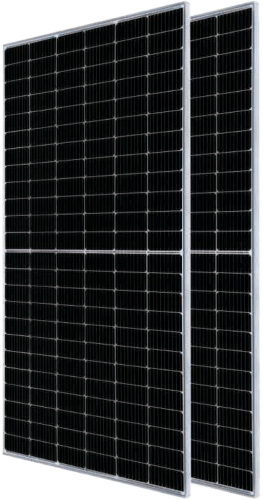 Палета з 27 шт. фотонапівпанелей JA Solar 455W з чорним рамкою