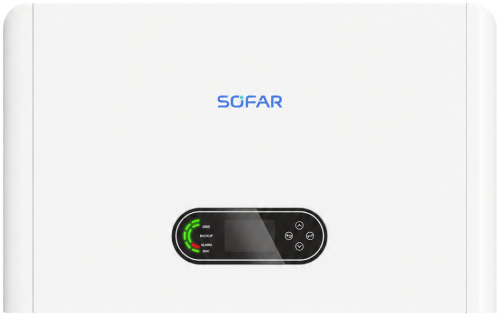 Гібридний інвертор Sofar 10кВт ESI-10K-T1 3-фазний 11кВА WiFi Розетка Під BTS 5K IP66
