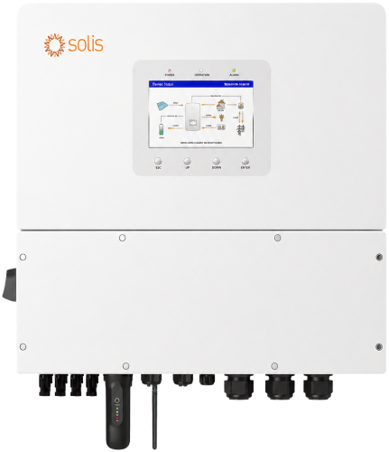 Гібридний інвертор Solis 15кВт S6-EH3P15K-H, 3-фазовий