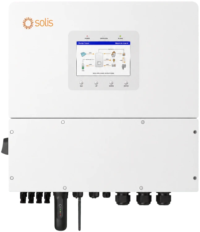 Гібридний інвертор Solis 15кВт S6-EH3P15K-H, 3-фазовий