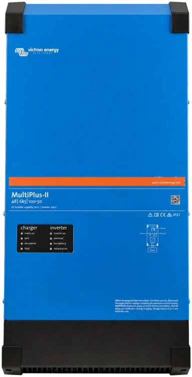 Інвертор-зарядний пристрій Victron Energy PMP482605012 MultiPlus-II 48/6k5 100-50 230В