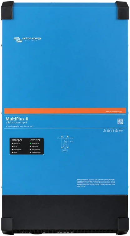 Інвертор-зарядний пристрій Victron Energy PMP483105000 MultiPlus-II 48/10000 140-100