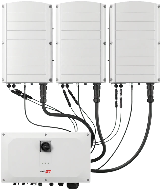 Інвертор SolarEdge SE100K RW00IBNM4 та 3 x SESUK-RW00INNN4 Synergy Technology (з RSD)