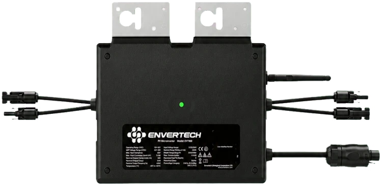 Мікроінвертор Envertech EVT1000B і 5 м кабель з вилкою