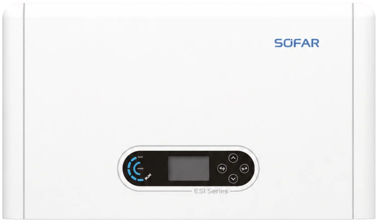 Гібридний інвертор Sofar 3.68 кВт 1-фазний 3.68 кВА WiFi Розетка Під BTS 5K IP66 Powerall Esi 3.68K
