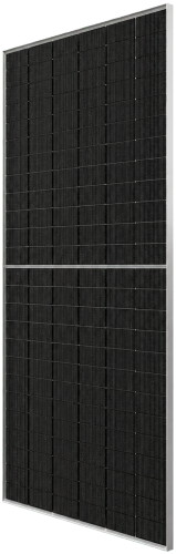 Фотовольтаїчна панель LONGi 620W Hi-MO 7 біфасіальна срібна рама