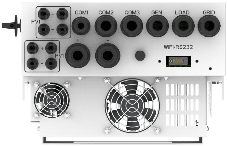 Гібридний інвертор DEYE 6kW SG05LP1 однофазний низьковольтний