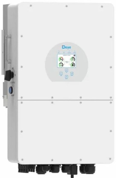 Гібридний інвертор DEYE 8kW SG01HP3 трифазний високовольтний